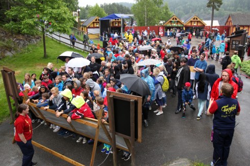 Thor's Hammer At Tusenfryd Theme Park - Norway