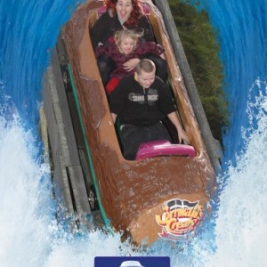 Crealy Park Log Flume