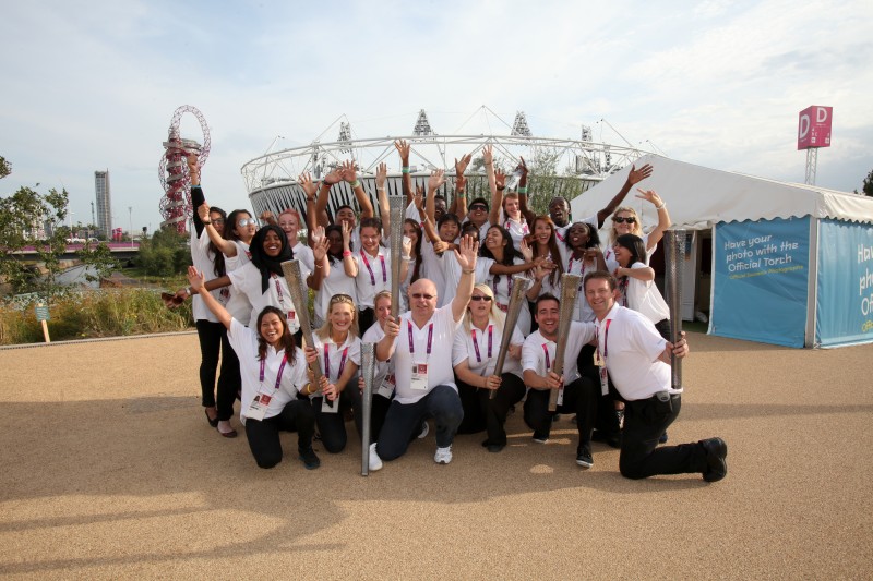Photo of Image Insight team at the London 2012 Olympic and Paralympic Games