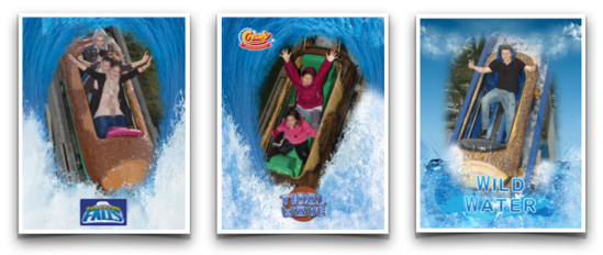 Sample Photos from a Log Flume