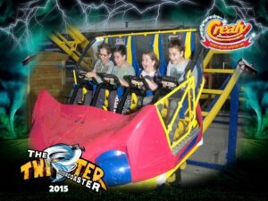 Twister Rollercoaster Ride at Crealy Devon