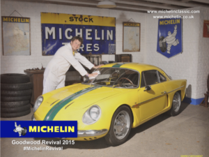 Vintage Photography for Michelin at The Goodwood Revival