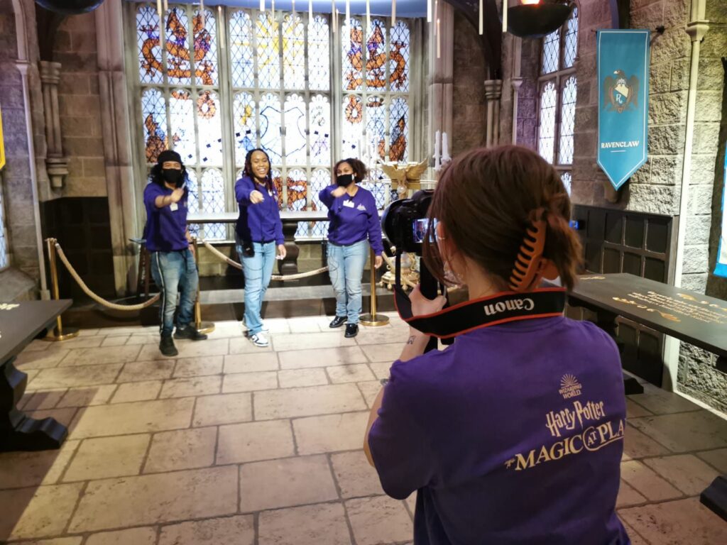 Image of Harry Potter Magic at Play staff team.